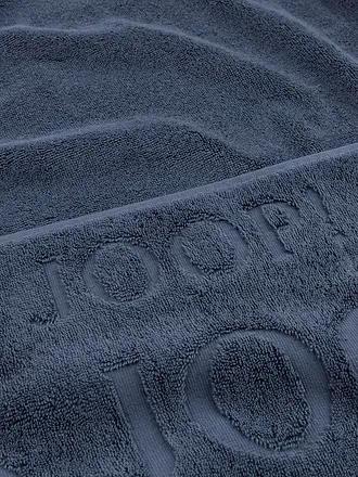 JOOP | Toalla de ducha 80x150cm STUDIO REPEAT Platino | dunkelblau